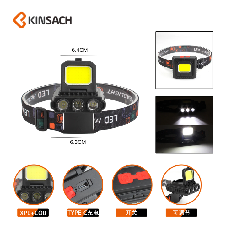 Mini lampe frontale